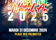 Bal populaire et feu d’artifice pour le 31 à Cayenne