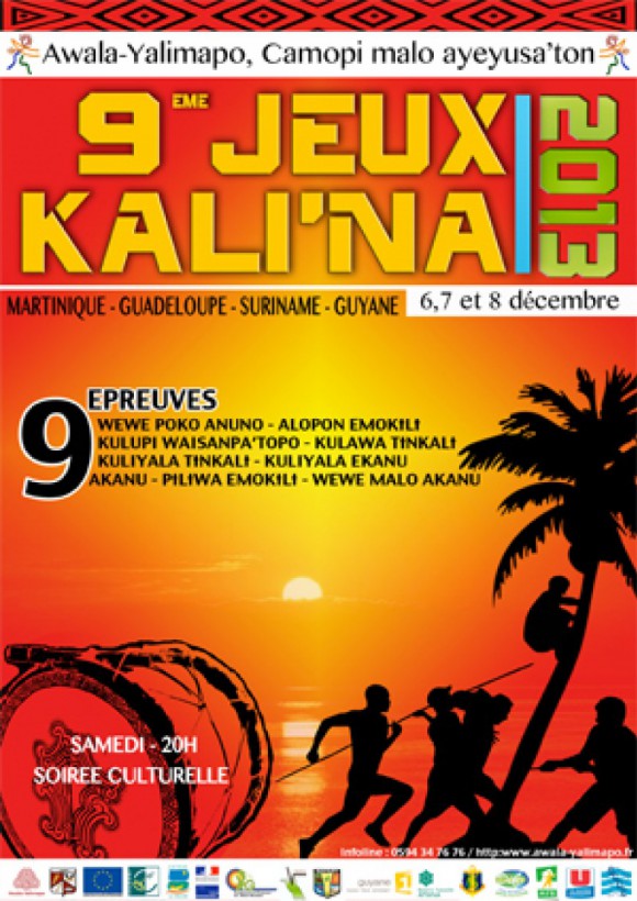 9e Jeux Kali’na – 6, 7 & 8 décembre 2013 – Awala-Yalimapo.