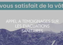 Appel à témoignages sur les évacuations sanitaires (EVASAN)