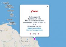 Free déploie la 4G en Guyane