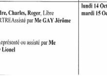 9 coups de couteau pour enduire du secrétaire de l’Etat major contre le commandant adjoint du 33ème Rima