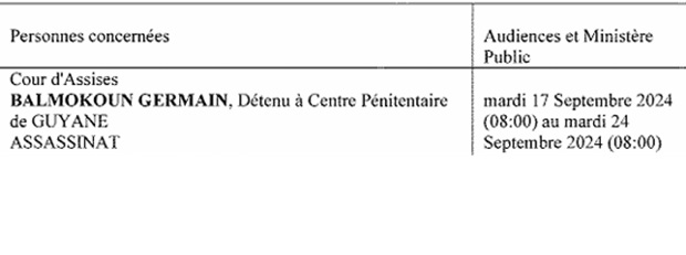 Germain Balmokoun écope de 22 ans de réclusion criminelle pour avoir assassiné son épouse Thu Ha