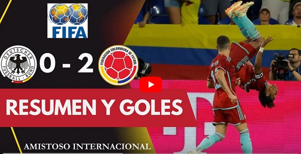 Football : victoire historique de la Colombie contre l’Allemagne   