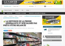 Panne du serveur de Guyaweb