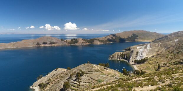 Le lac Titicaca recule sous l’effet de la sécheresse