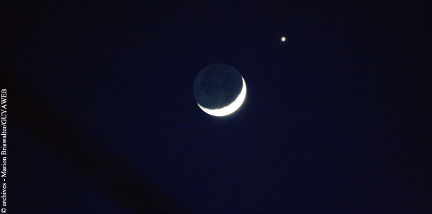 L’éclipse non visible en Guyane