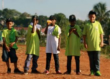 Du foot, un mayouri et de la motivation au Village Chinois